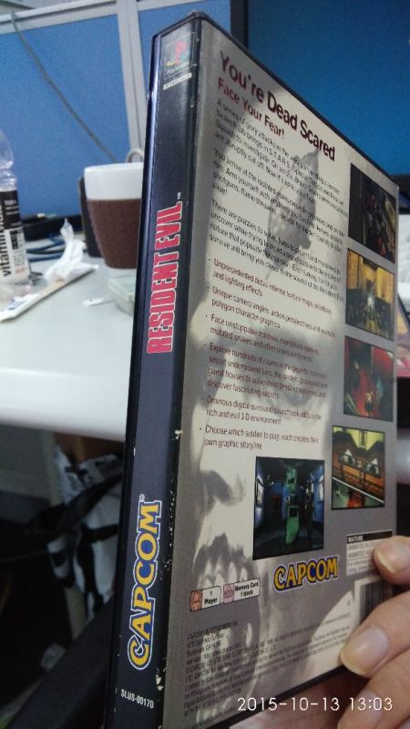 ps1 生化危机元祖 美版 加长版