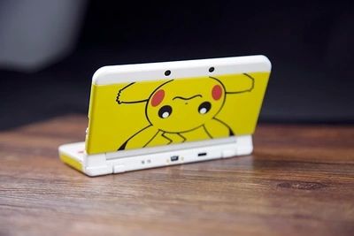 包邮 NEW 3DS任天堂主机彩壳 个性怪物猎人 皮卡丘