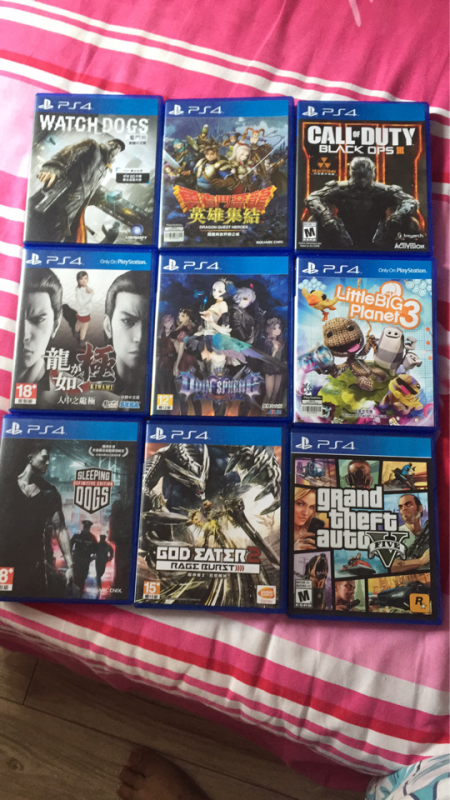 如龙极+热血无赖+噬神者2+gta5+奥丁领域+小小大星球+看门狗+勇者斗恶龙+黑色行动3